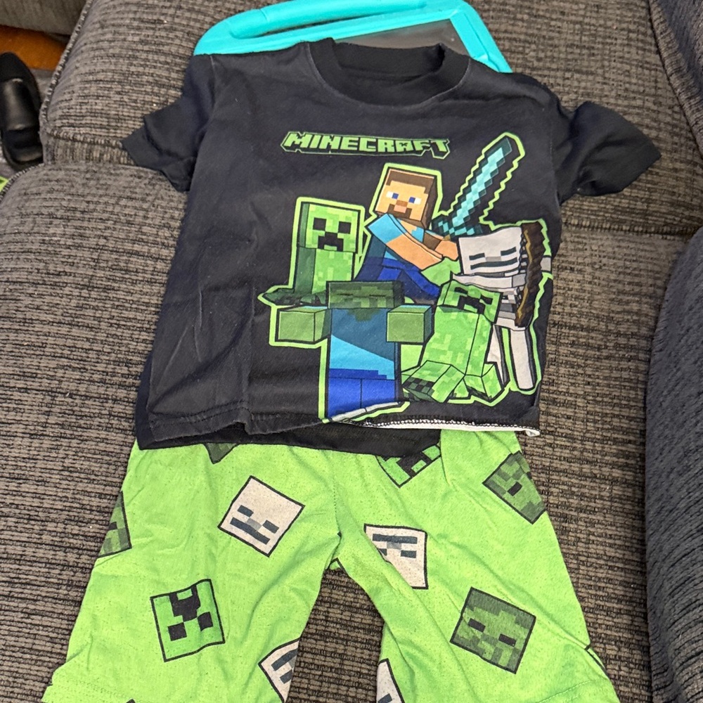Kids Matching Set - Black and Green